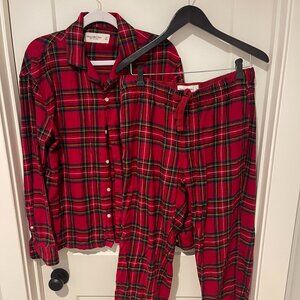 Abercrombie & Fitch Plaid Flannel Pajamas